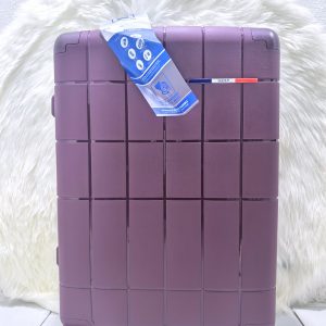 MAROON GAILY SUITCASE