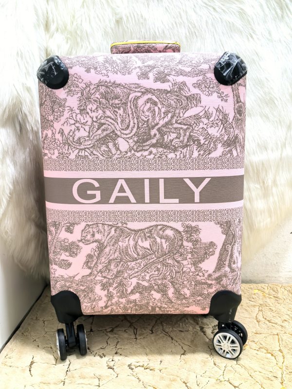 PINK GAILY SUITCASE - SMALL